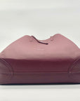 Draper James Wine Large Reversible Tote Bag and Pouch