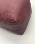 Draper James Wine Large Reversible Tote Bag and Pouch
