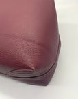 Draper James Wine Large Reversible Tote Bag and Pouch