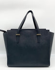 Kate Spade Black Saffiano Leather Large Cedar Street Hayden Satchel