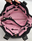 Dooney & Bourke Black Pebbled Leather Chiara Tote Bag