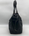 Dooney & Bourke Black Pebbled Leather Chiara Tote Bag