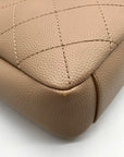 Like Dreams Taupe Big City Grace Shoulder Bag
