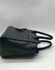 Kate Spade Black Small Pebbled Leather Allyn Satchel Bag