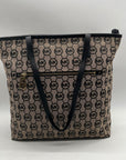 Michael Kors Beige Signature Canvas Montauk Tote Bag