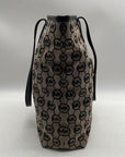 Michael Kors Beige Signature Canvas Montauk Tote Bag