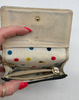 Kate Spade Black Leather Staci Business Card Holder Wallet