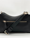 Guess Black Micaela Top Zip Shoulder Bag