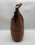 Coach Brown Pebbled Leather Park Hobo Shoulder Bag
