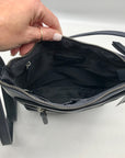 Style & Co Navy North South Hudsonn Crossbody