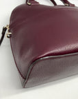 Kate Spade Burgandy Grove Street Carli Medium Satchel Bag