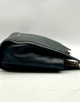 Michael Kors Black pebbled Leather Slouchy Shoulder Bag