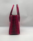 Michael Kors Pink Leather Mercer Snakeskin Crossbody Bag & Wallet