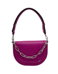 DKNY Dark Orchid Orion Convertible Flap Shoulder Bag