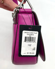 DKNY Dark Orchid Orion Convertible Flap Shoulder Bag