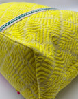 America & Beyond Yellow Amalfi Beaded Tote Bag