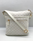 Giani Bernini White Floral North South Crossbody Bag