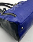 Aimee Kestenberg Blue Glove Tanned Leather Mini Satchel Bag