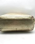 Kate Spade Metallic Gold Pebbled Leather Hobo Shoulder Bag