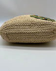 Brighton Straw & Leather Shoulder Bag