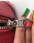 Coach Coral Pebbled Leather Bleecker Preston Satchel Bag 30144P