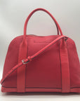 Coach Coral Pebbled Leather Bleecker Preston Satchel Bag 30144P