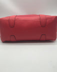 Coach Coral Pebbled Leather Bleecker Preston Satchel Bag 30144P