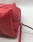 Coach Coral Pebbled Leather Bleecker Preston Satchel Bag 30144P