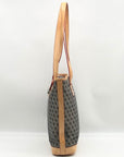 Dooney & Bourke Black And Grey Jacquard Signature Tote Bag