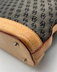 Dooney & Bourke Black And Grey Jacquard Signature Tote Bag