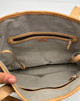 Dooney & Bourke Black And Grey Jacquard Signature Tote Bag