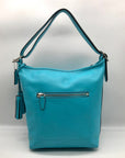 Coach Turquoise Leather Legacy Bucket Shoulder Bag 19889