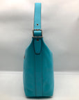 Coach Turquoise Leather Legacy Bucket Shoulder Bag 19889