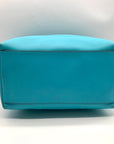 Coach Turquoise Leather Legacy Bucket Shoulder Bag 19889