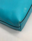 Coach Turquoise Leather Legacy Bucket Shoulder Bag 19889