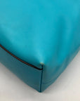 Coach Turquoise Leather Legacy Bucket Shoulder Bag 19889