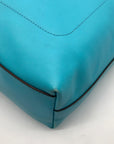 Coach Turquoise Leather Legacy Bucket Shoulder Bag 19889