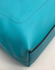 Coach Turquoise Leather Legacy Bucket Shoulder Bag 19889