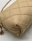 Tory Burch Tan Quilted Leather Crossbody Bag