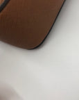 Michael Kors Brown Saffiano Leather Crossbody Bag