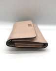 Michael Kors Blush Pink Leather Mott Phone Wallet