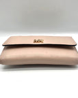 Michael Kors Blush Pink Leather Mott Phone Wallet