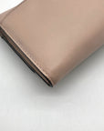 Michael Kors Blush Pink Leather Mott Phone Wallet