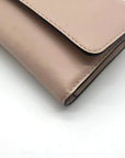 Michael Kors Blush Pink Leather Mott Phone Wallet