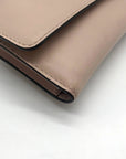 Michael Kors Blush Pink Leather Mott Phone Wallet