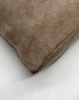 M.I.L.A Gray Suede Jackie Crossbody Bag
