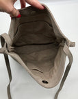 M.I.L.A Gray Suede Jackie Crossbody Bag