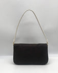 Kate Spade Dark Brown Canvas Mini Shoulder Bag