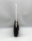 Kate Spade Dark Brown Canvas Mini Shoulder Bag