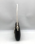 Kate Spade Dark Brown Canvas Mini Shoulder Bag